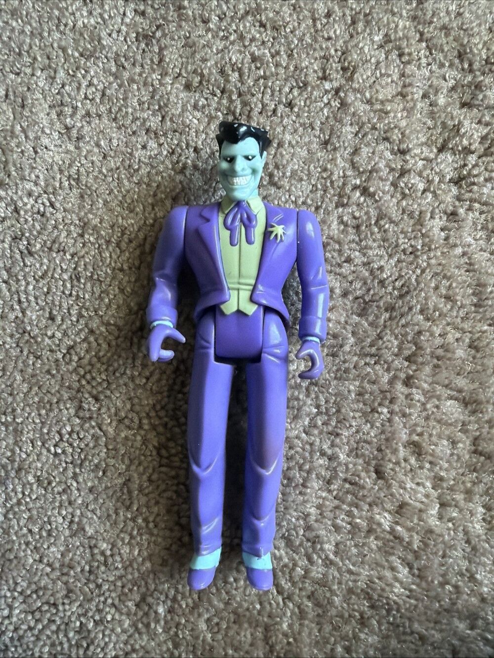 1993 Batman The Animated Series Joker Figure Toy Kenner Purple DC 1993 Variant